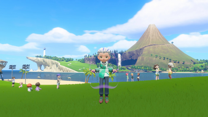 Nintendo Switch Sports Resort Nintendo Switch 2 product in gebruik