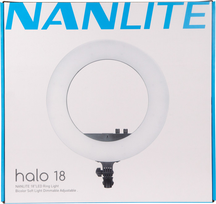 Nanlite Halo 18 Met Draagtas verpakking