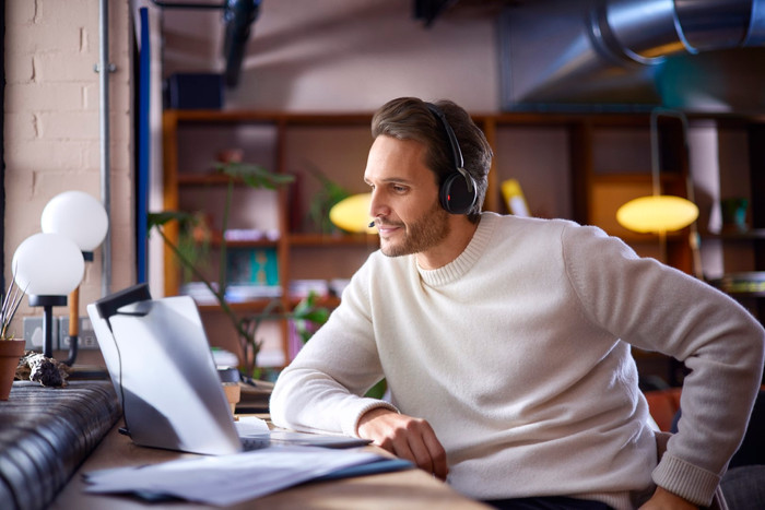 Jabra Evolve2 65 Flex MS Casque de Bureau Sans fil produit à l'usage