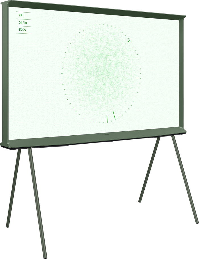 Samsung The Serif Ivy Green 55LS01D (2024) voorkant