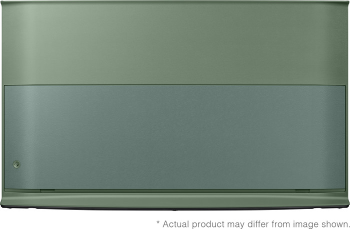 Samsung The Serif Ivy Green 55LS01D (2024) achterkant