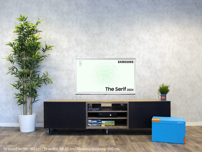 Samsung The Serif Cloud White 43LS01D (2024) visual Coolblue 1