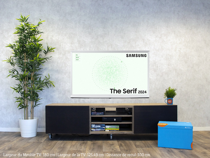 Samsung The Serif Cloud White 55LS01D (2024) visuel Coolblue 1