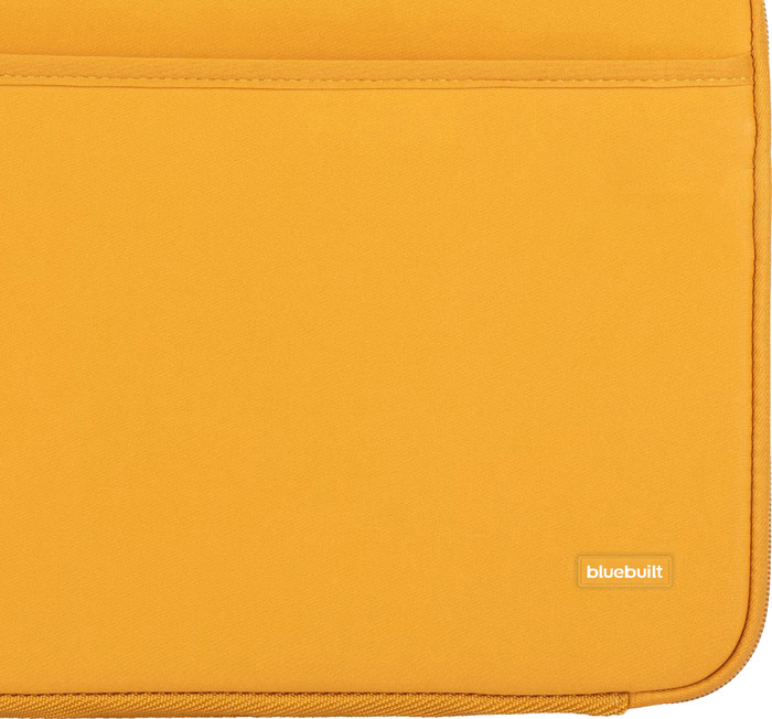 BlueBuilt Housse pour Ordinateurs Portables Largeur 33 cm 14 Pouces M Jaune détail