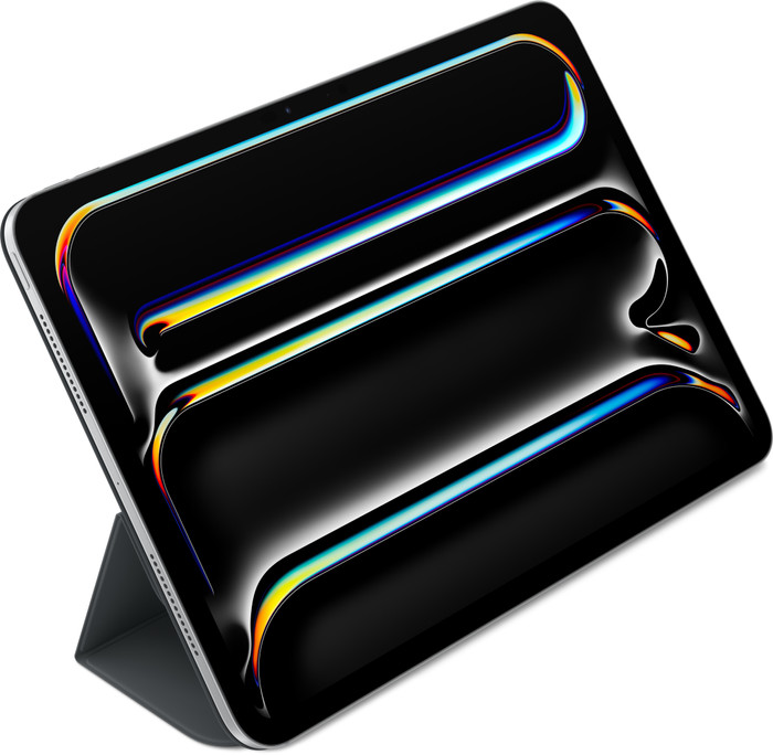 Apple Smart Folio iPad Air 13 inches (2025/2024) Charcoal Gray product in use