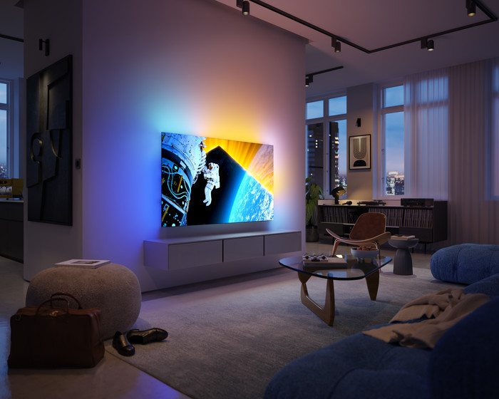 Philips 77OLED809 - Ambilight (2024) product in gebruik