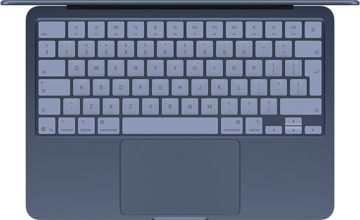 Apple MacBook Neo (2026) A18 Pro 256 Go Indigo AZERTY dessus