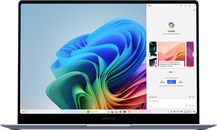 Samsung Galaxy Book4 Edge OLED Copilot+ PC NP960XMA-KB1NL voorkant