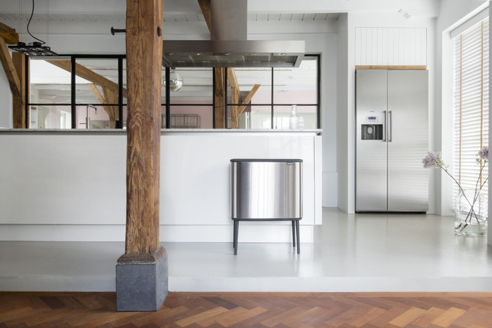 Brabantia Bo Touch Bin Poubelle 3 x 11 Litres Matt Steel Anti-Traces de Doigts produit à l'usage