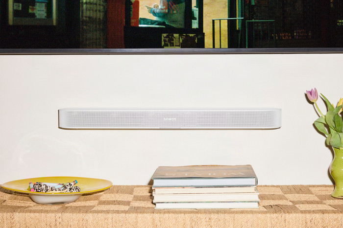 Sonos Beam Ultra Wit product in gebruik