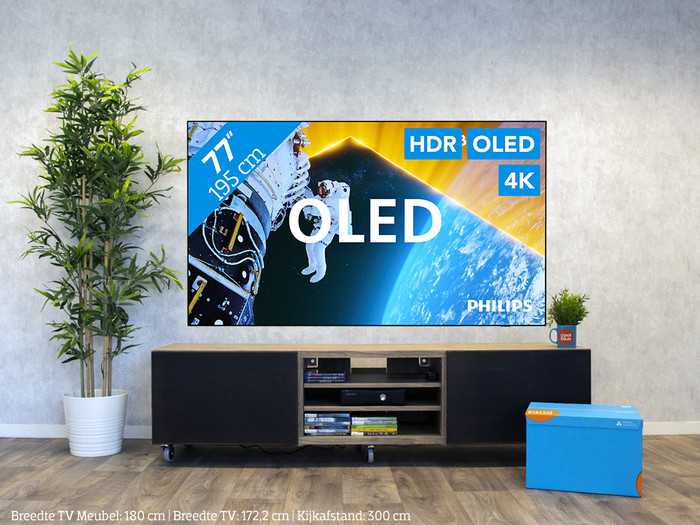 Philips 77OLED809 - Ambilight (2024) visual Coolblue 1