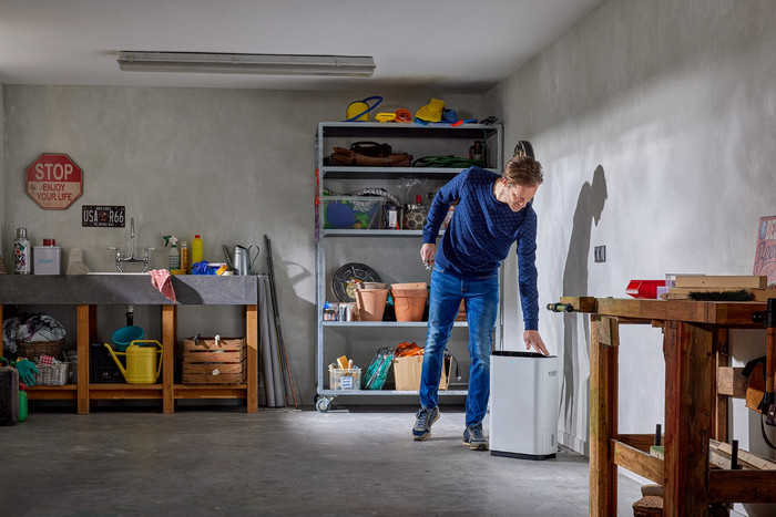 Qlima DD 808 product in use