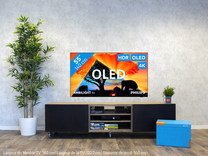 Philips 55OLED759 - Ambilight (2024) visuel Coolblue 1