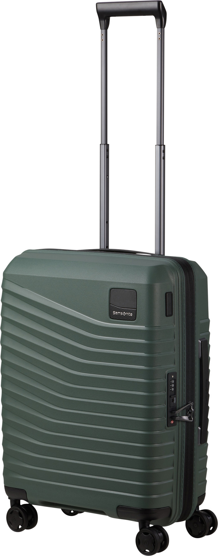 Samsonite Intuo Valise à 4 Roulettes Extensible 55 cm Olive Green avant