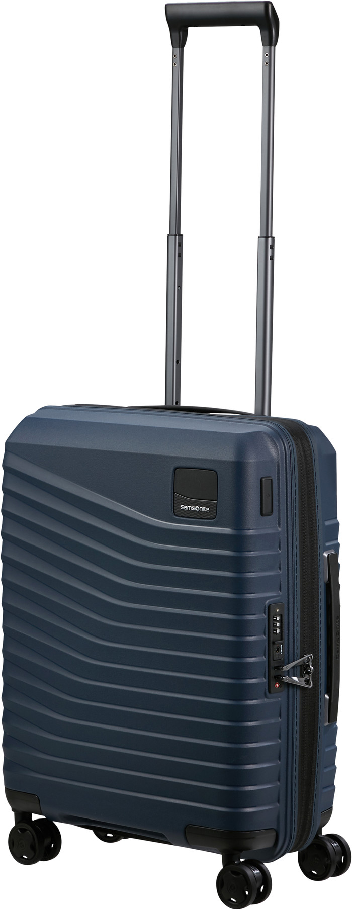 Samsonite Intuo Expandable Valise à 4 Roulettes 55 cm Lot de 2 Blue Nights avant