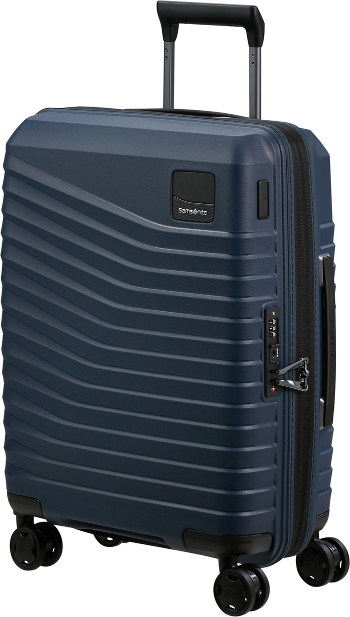 Samsonite Intuo Expandable Valise à 4 Roulettes 55 cm Lot de 2 Blue Nights avant