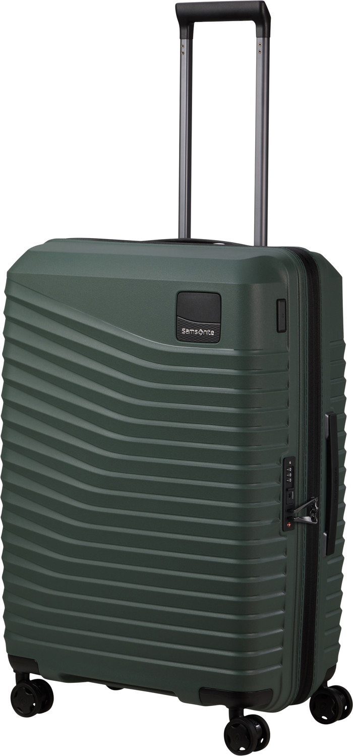Samsonite Intuo Expandable Valise à 4 Roulettes 69 cm Lot de 2 Vert Olive avant
