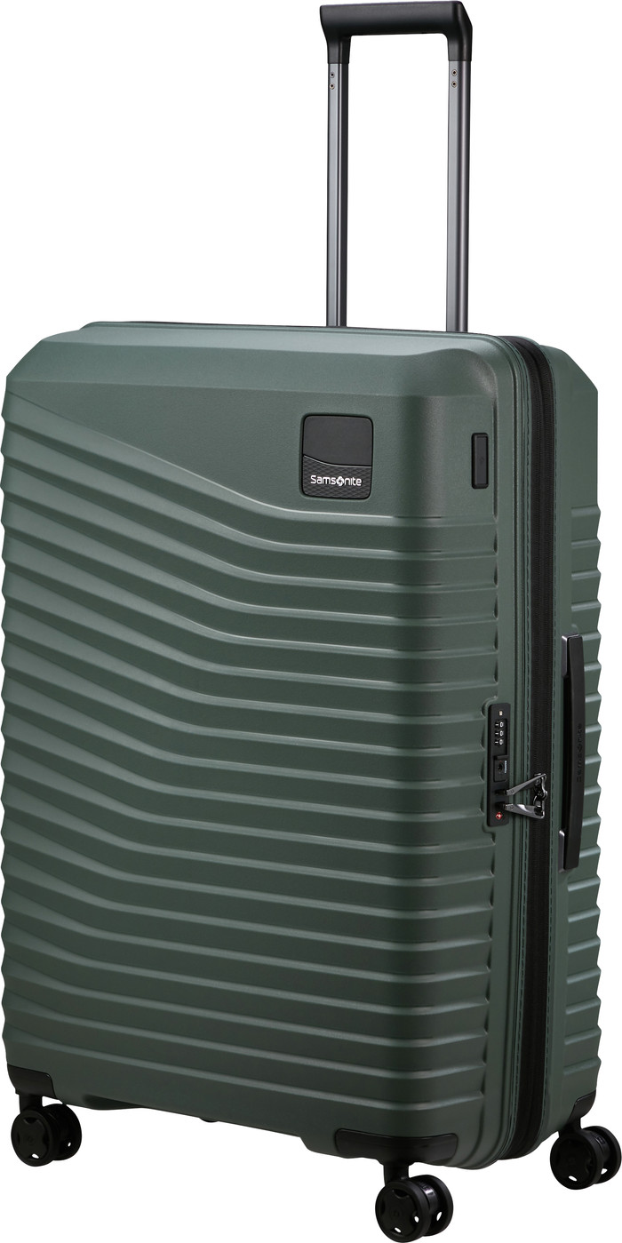 Samsonite Intuo Expandable Spinner 75cm Olive Green front