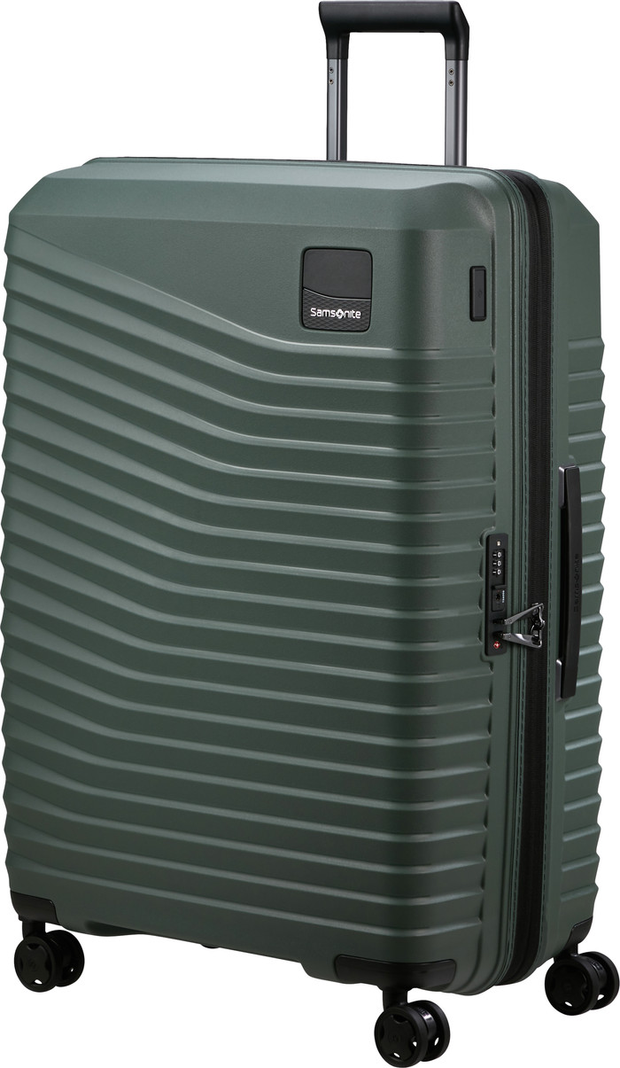 Samsonite Intuo Expandable Spinner 75cm Olive Green front