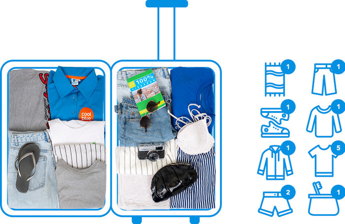 Samsonite Intuo Expandable Spinner 81cm Duo Pack Blue Nights visual Coolblue 1