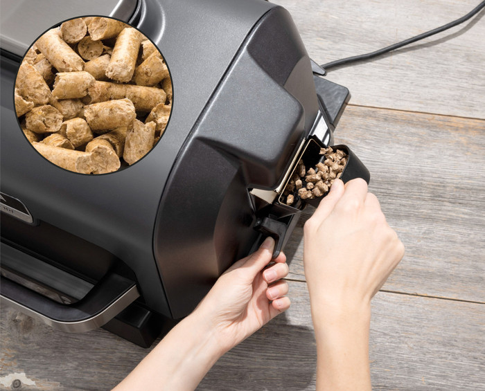 Ninja Woodfire BBQ Électrique Gril et Smoker OG850EU détail