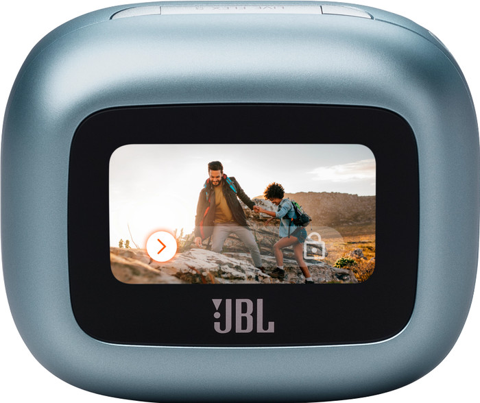 JBL Live Flex 3 Blauw detail