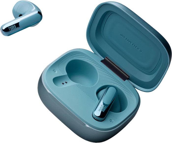 JBL Live Flex 3 Blauw detail