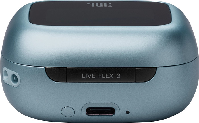 JBL Live Flex 3 Blauw achterkant