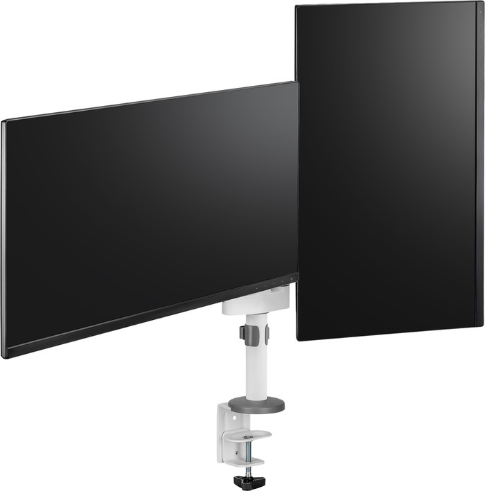 Neomounts NEXT Lite DS60-425WH2 Monitor Arm for 17 to 27-inch Screens - White left side