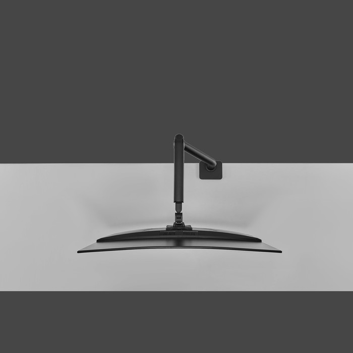 Neomounts NEXT One DS70S-950BL1 Monitor Arm for 17 to 49-inch Screens - Black product in use