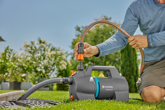 Gardena Irrigation Pump 4200 Silent product in use
