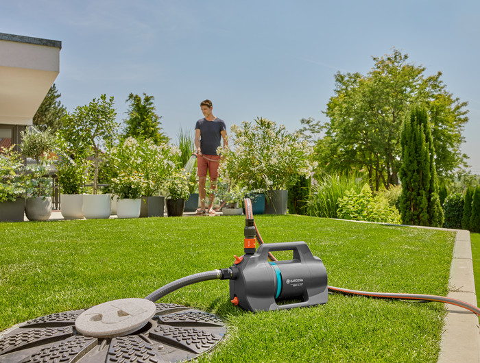 Gardena Irrigation Pump 4200 Silent product in use
