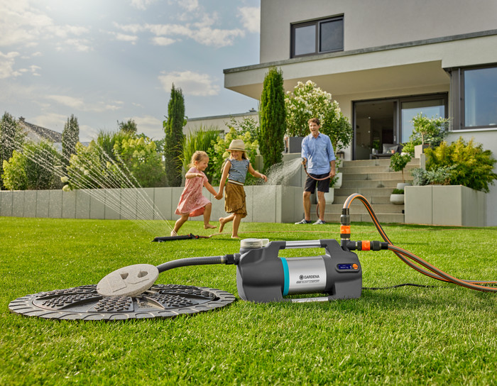 Gardena Besproeiingspomp 6300 SilentComfort product in gebruik