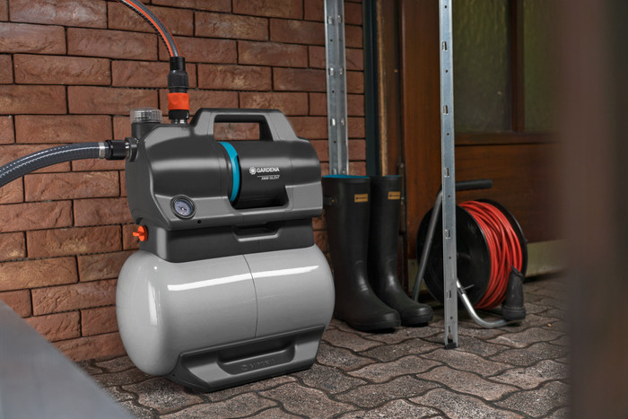 Gardena Hydrofoorpomp 3900 Silent product in gebruik