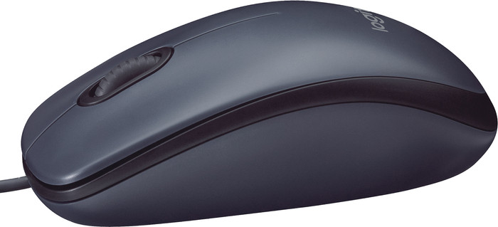 Logitech Mouse M90 left side