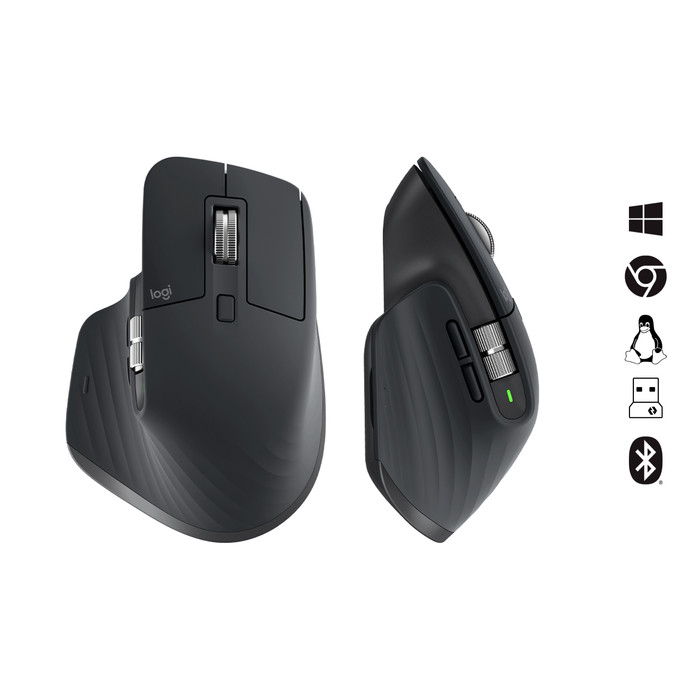 Logitech MX Master 3S Grafiet visual leverancier