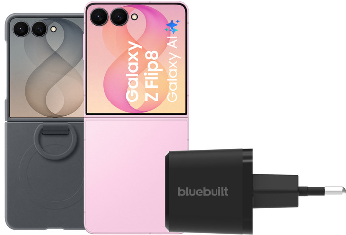 Samsung Galaxy Z Flip 8 256GB Pink 5G + Accessory Pack Main Image