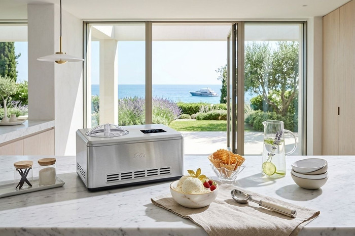 SOLIS Gelateria Pro Touch 3-in-1 8506 product in gebruik