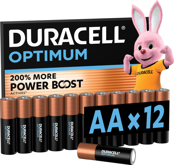 Duracell Optimum AA batterijen 12 stuks Main Image