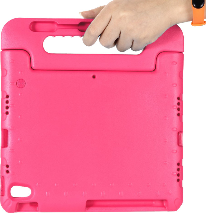 Just in Case Apple iPad Air 11 pouces (2025/2024) Kids Cover Rose produit à l'usage
