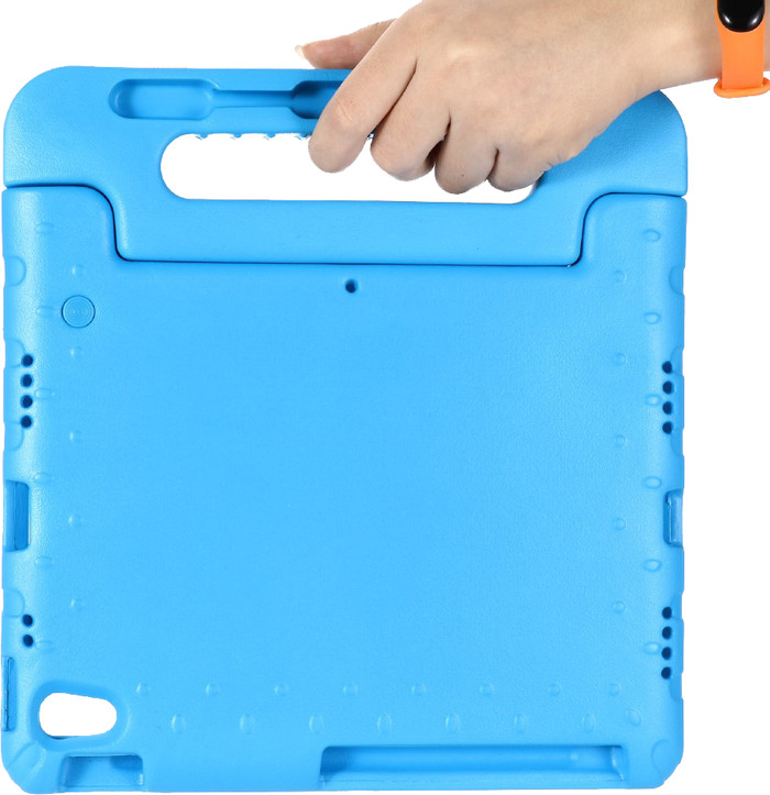 Just in Case Apple iPad Air 11 inch (2025/2024) Kids Cover Blauw product in gebruik