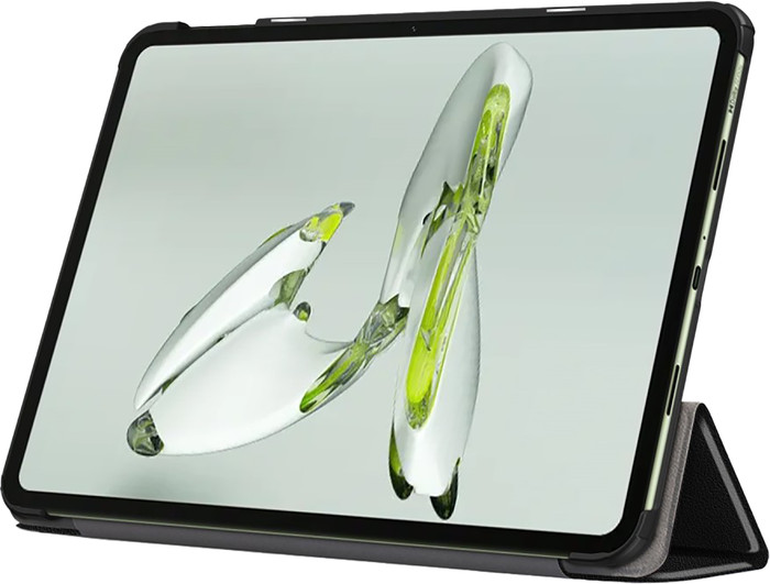 Just in Case Tri-Fold OnePlus Pad Go Book Case Noir côté gauche