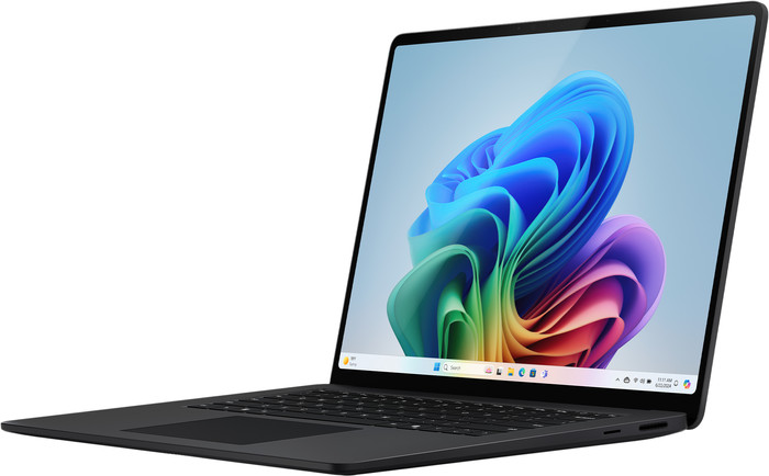 Microsoft Surface Laptop Copilot+ PC 15 Snapdragon X Elite/16GB/1TB Graphite AZERTY right side