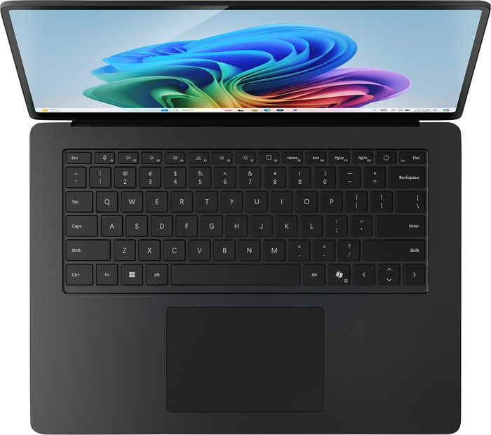 Microsoft Surface Laptop Copilot+ PC 15 Snapdragon X Elite/16GB/1TB Graphite AZERTY top