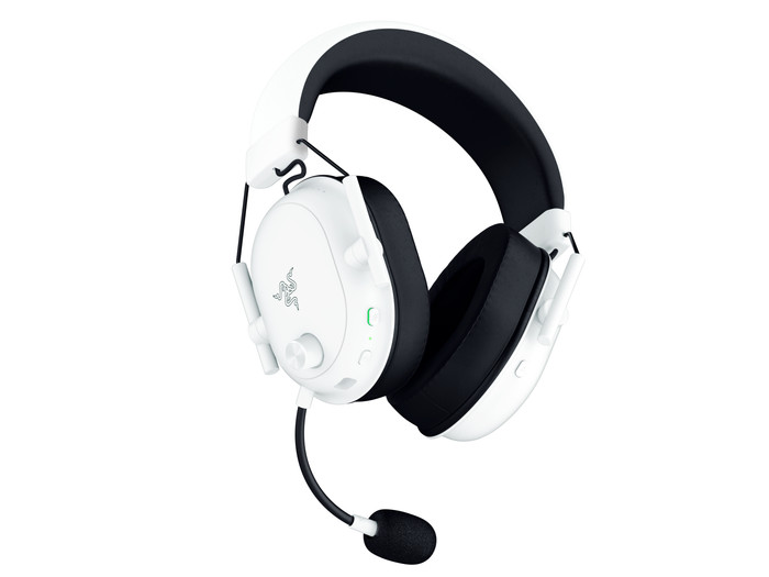 Razer BlackShark V2 HyperSpeed Blanc côté gauche
