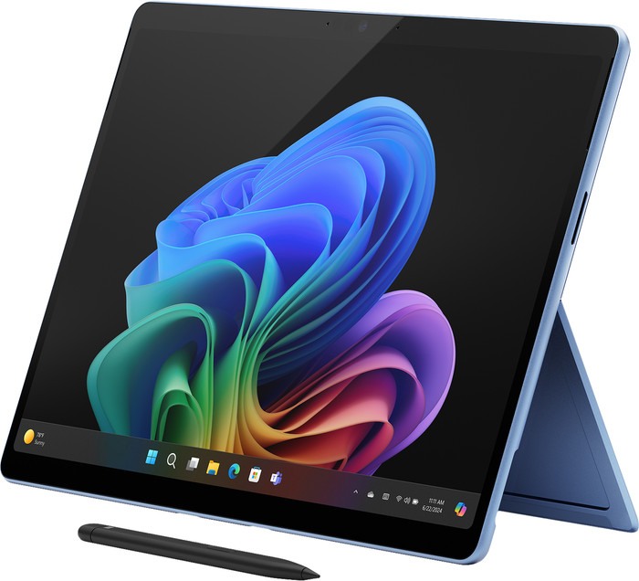 Microsoft Surface Pro 11 Snapdragon X Elite / 16GB / 512GB Sapphire (No charger) rechterkant