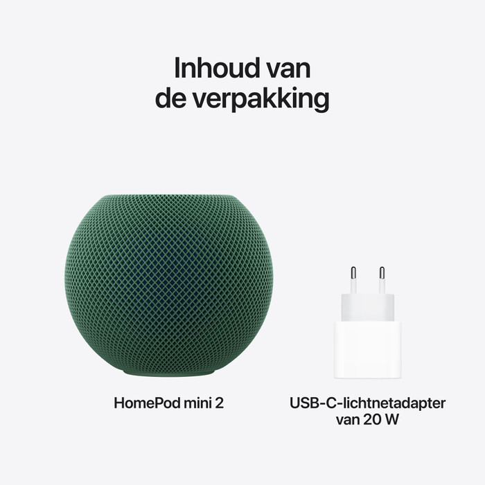 Apple HomePod mini 2 Vert visuel fournisseur