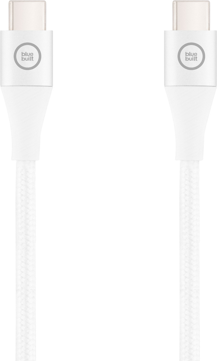 BlueBuilt Usb C naar Usb C Kabel 1,5m Nylon Wit Main Image