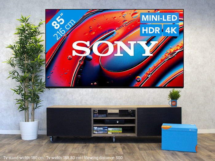 Sony 85 inches Bravia 9 4K QLED XR Mini-LED (2024) visual Coolblue 1