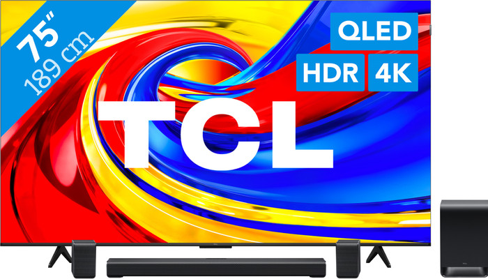 TCL QLED 75" P79L (2026) + TCL S65K Main Image